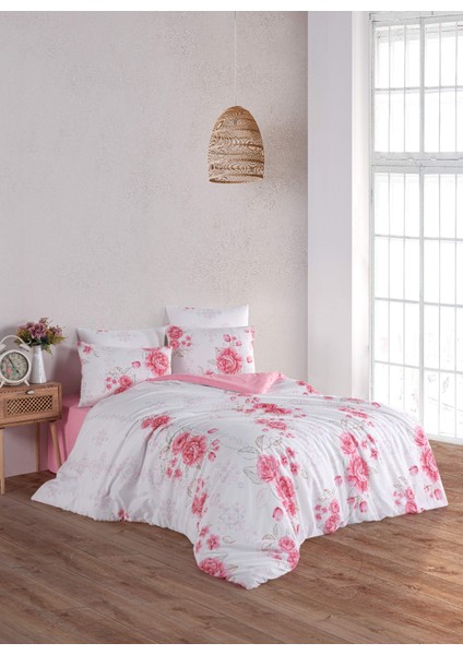 Newhome Alin Çift Kişilik Pamuk Baskılı Pike Takımı
