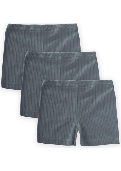 Basic Şort 2-9 Yaş Çağla Yeşili