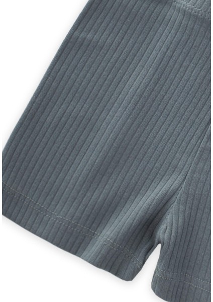 Basic Şort 2-9 Yaş Çağla Yeşili