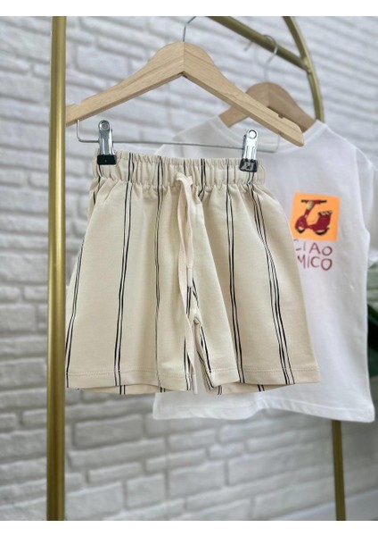 Erkek Çocuk Motor Detaylı Şort ve T-Shirt Alt Üst Takım fiyatları