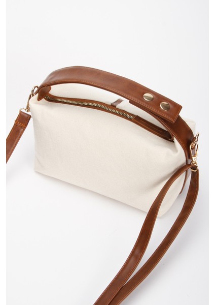 Kahve Nyra Kanvas El ve Omuz Çantası fırsatları