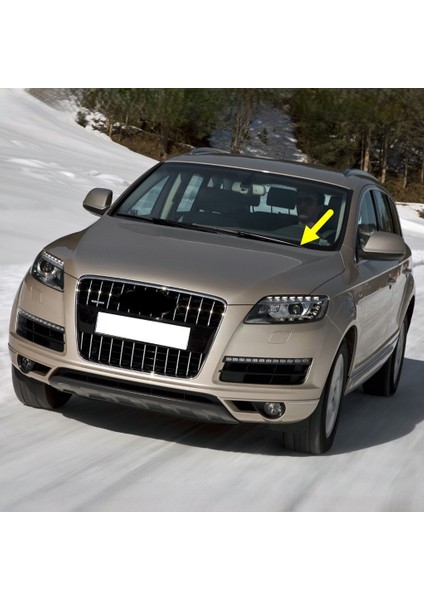 Audi Q7 2010-2015 Ön Cam Sol Sürücü Taraf Silecek Kolu 4L1955407A