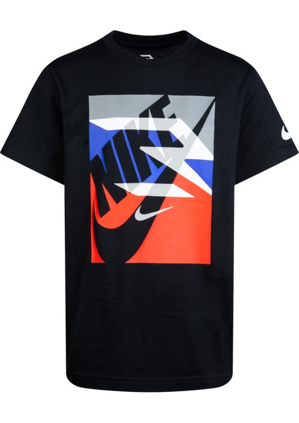 Rwb Gradıent Box Logo Tee Erkek Çocuk Tişört