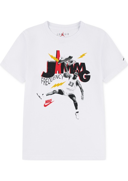 Jordan Jdb Mj Jammıng Ss Tee Erkek Çocuk Tişört