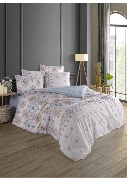 Newhome Meyra Çift Kişilik Pamuk Baskılı Pike Takımı