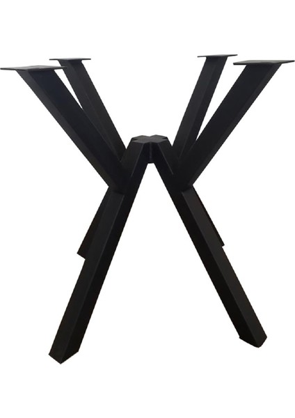 Metal Yuvarlak Masa Yemek Masası Çalışma Masası Ayağı 72 cm Mobilya Ayağı