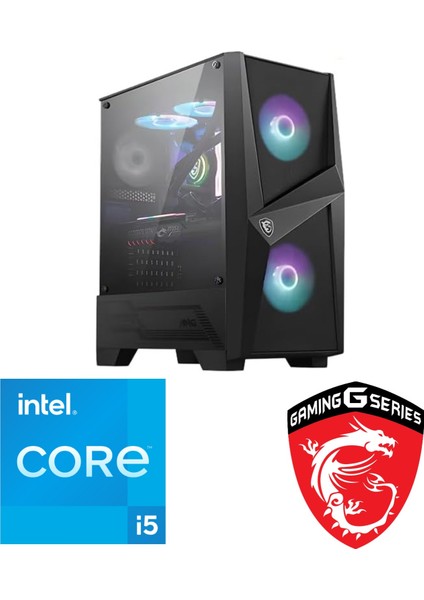 Ekran Kartsız – Gaming Pc Ddr5 – Intel Core I5 14400F – H610 Ddr5 – 1 Tb M.2 SSD -Windows 11 Pro