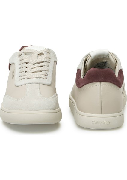 Cupsole Lace Up - Lth Sue Bej Kadın Sneaker