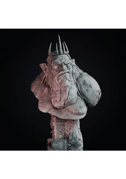 King Goblin Kral Goblin Büst Yüzüklerin Efendisi Lort Of The Rings 10CM