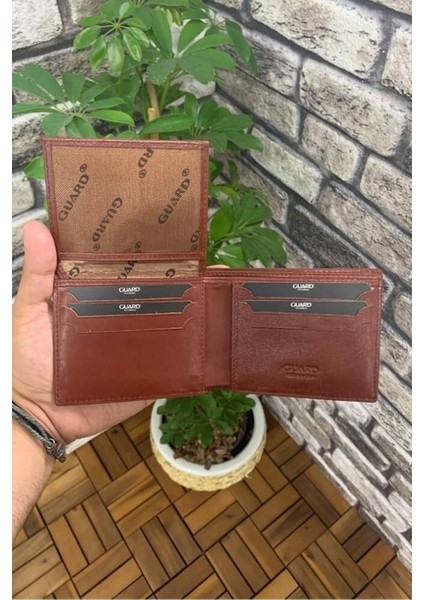 Hakiki Deri Örgü Desenli Taba/Kahve Erkek Cüzdanı (T1067) modelleri