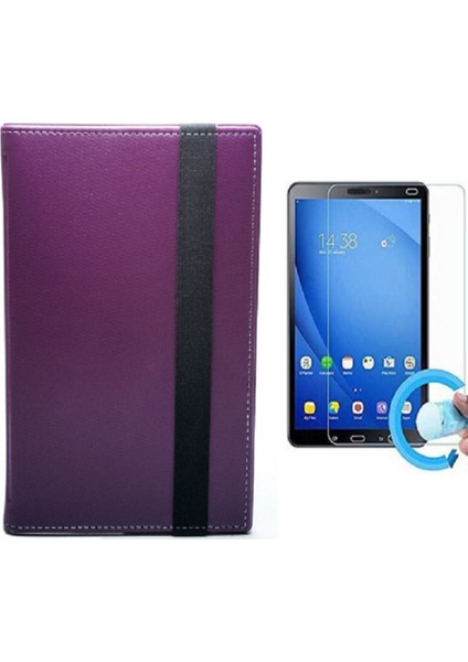 Huaweı Medıapad T5 10 Octa Core 10.1" Tablet Uyumlu Standlı Tablet Kılıfı + Nano Ekran Koruyucu