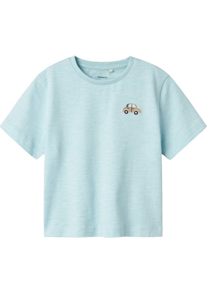 Nmmfredery Ss Nreg Top Pb Mavi Erkek Çocuk Kısa Kol T-Shirt