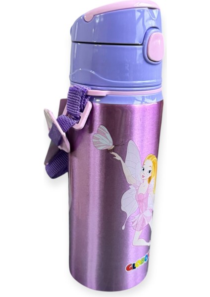 3660 Pipetli Alüminyum Metal Matara 600ML