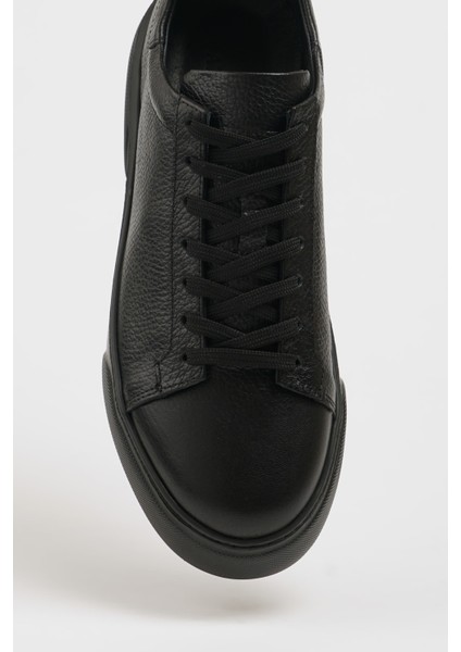 Özel Tasarım Havuz Taban Deri Sneakers Ayakkabı