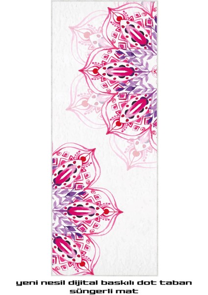 Plates Matı - Plates Minderi - Egzersiz Minderi - Yoga Matı - Dijital Baskı 160 cm x 60 cm