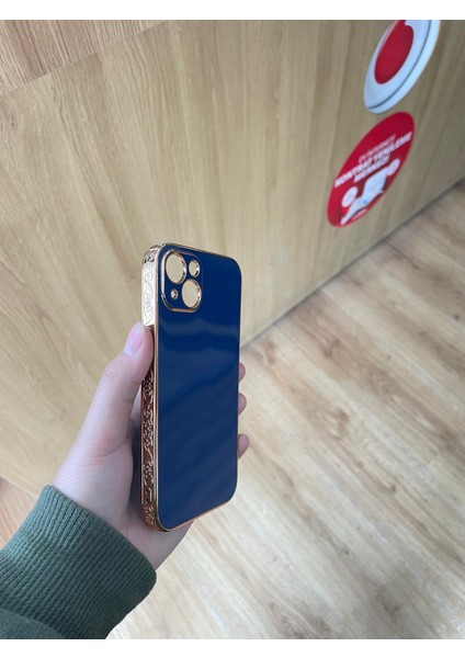 Apple Iphone 14 / 13UYUMLU Desen Işlemeli Telefon Kılıfı