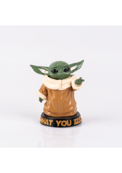 Baby Yoda Figür Baby Yoda Renkli Figür fiyatları
