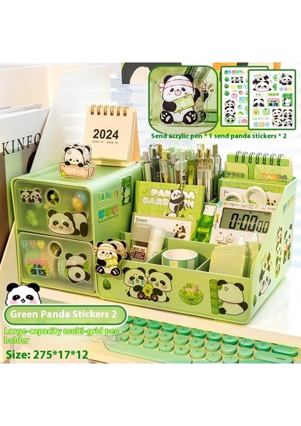 Akrilik Masaüstü Kalemlik Düzenleyici Raf (Yurt Dışından)