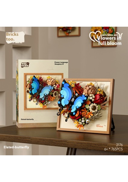 Yeni Yaratıcı Yapı Taşları Buket Ahşap Evler Monte Puzzle Çocuk Oyuncakları Süsler Hediye (Yurt Dışından)