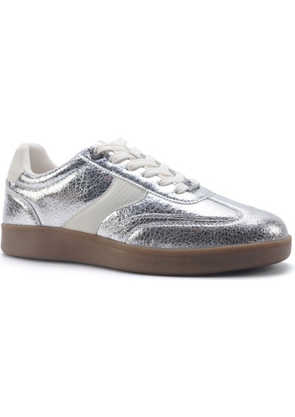 Samrına 5fx Gümüş Kadın Sneaker