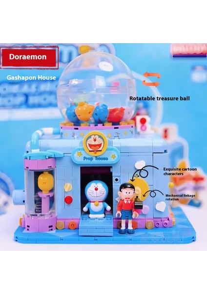 Gökkuşağı Şeker Evi Sokak Yapı Taşları Yapboz Puzzle Çocuk Oyuncakları (Yurt Dışından)