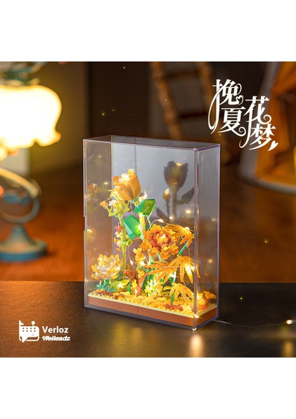 Yeni Yaratıcı Yapı Taşları Buket Ahşap Evler Monte Puzzle Çocuk Oyuncakları Süsler Hediye (Yurt Dışından)