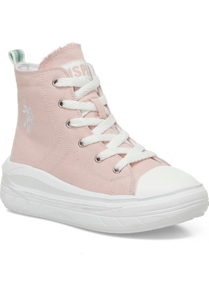 Clementınetex Jr 5fx Pembe Kız Çocuk High Sneaker