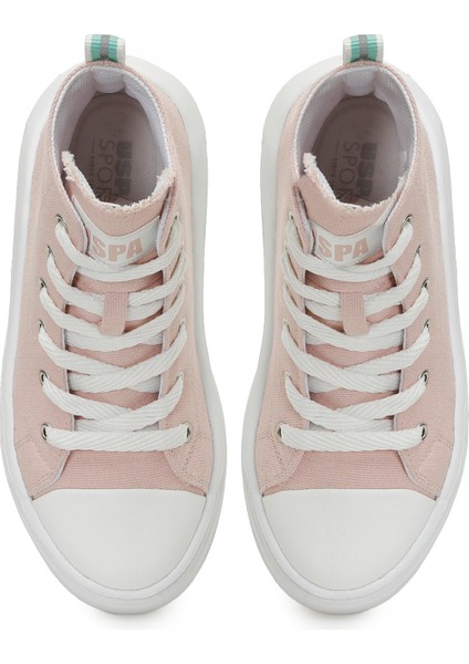 Clementınetex Jr 5fx Pembe Kız Çocuk High Sneaker