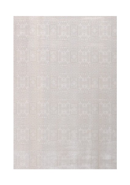 Baft 52314B Bej Krem Yumuşak Dokulu Sık Dokuma Üst Kalite Vintage Ipek Bambu Halı