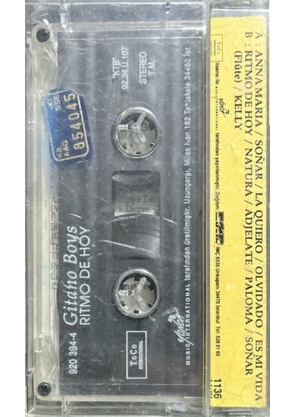 Kaset Gitana Boys Ritmo De Hoy Kaset fiyatları