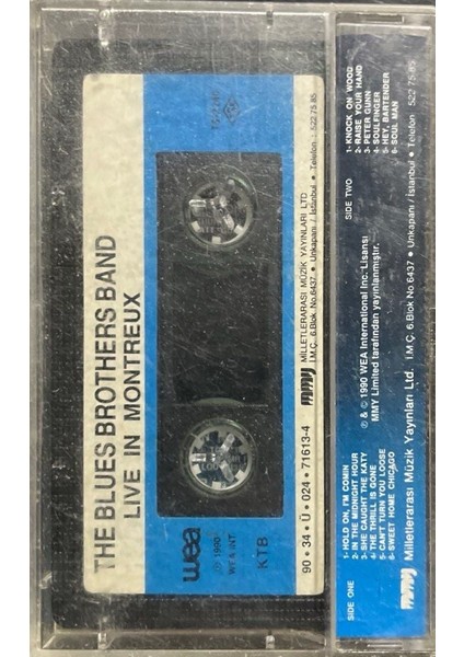 Kaset The Blues Brothers Band In Montreux Kaset fiyatları