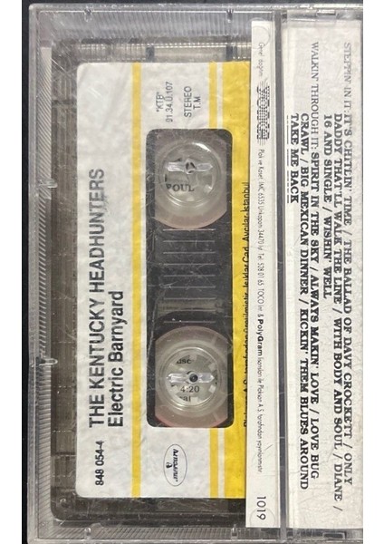 Kaset The Kentucky Headhunters Electric Barnyard Kaset fiyatları
