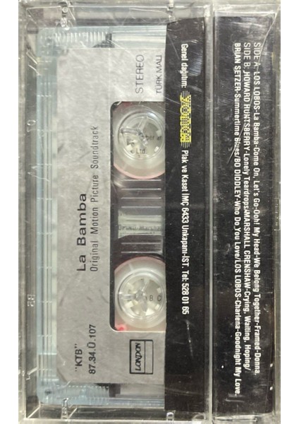 Kaset La Bamba Kaset fiyatları