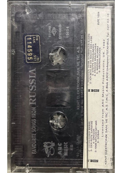 Kaset Favourite Songs From Russia Kaset fiyatları