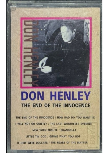 Kaset Don Henley The End Of The Innocence Kaset