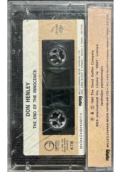 Kaset Don Henley The End Of The Innocence Kaset fiyatları