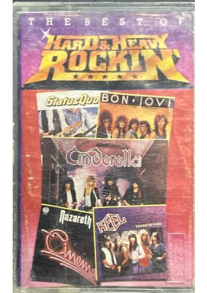 Kaset The Best Of Hard & Heavy Rockin' Kaset