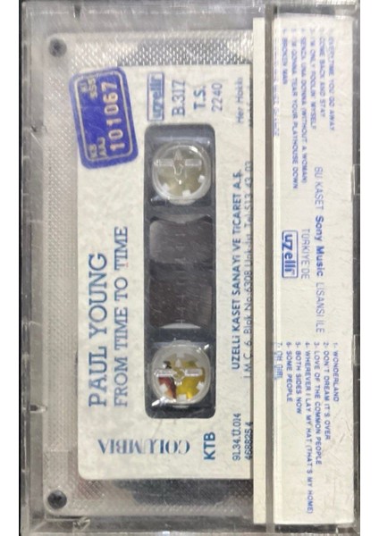Kaset Paul Young From Time To Time Kaset fiyatları