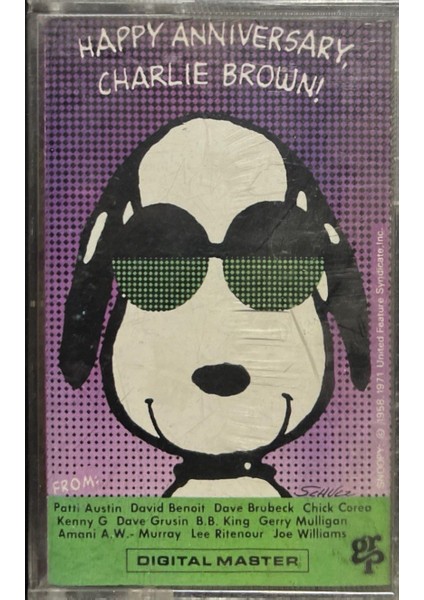 Kaset Happy Anniversary Charlie Brown! Kaset
