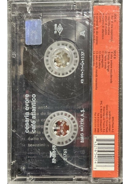 Kaset Cesari Evora Cafe Atlantico Kaset fiyatları