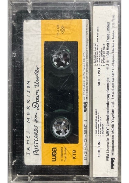 Kaset James Morrison Postcard From Down Under Kaset fiyatları
