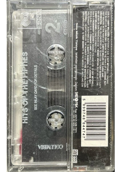 Kaset Hits Of The Fifties Kaset fiyatları