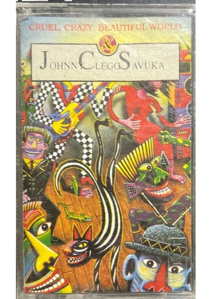 Kaset Johnny Clegg & Savuka Cruel, Crazy, Beautiful World Kaset