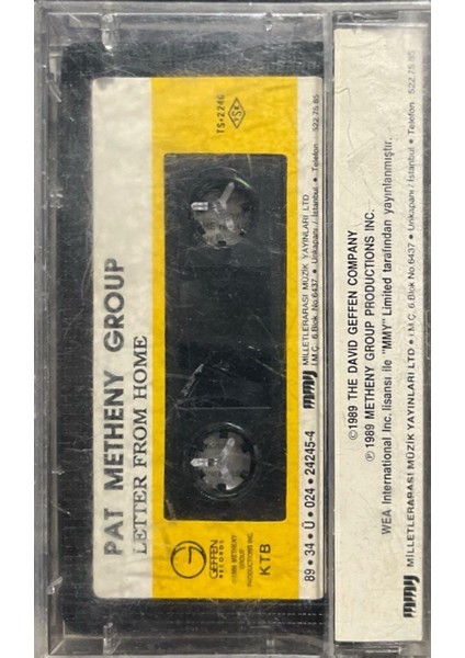 Kaset Pat Metheny Group Letter From Home Kaset fiyatları