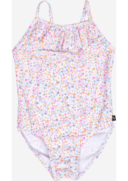 Nabaiji Çocuk/bebek Mayo - Pembe/beyaz - Çiçek Desenli - Madına