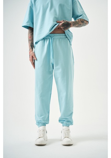 Erkek Basic Jogger Eşofman Altı Bebe Mavi