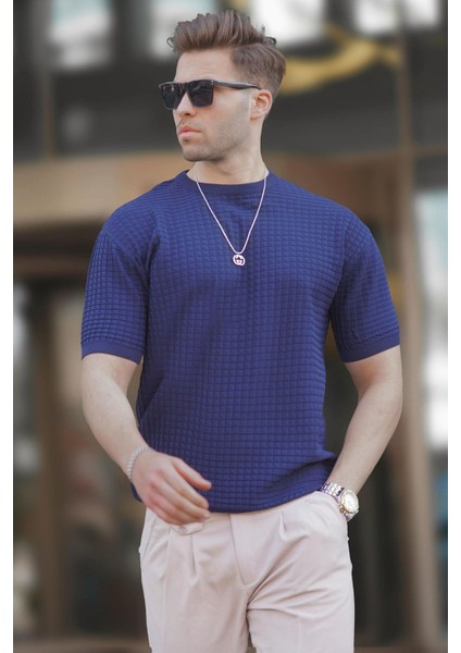 Erkek Lacivert Tişört 5685