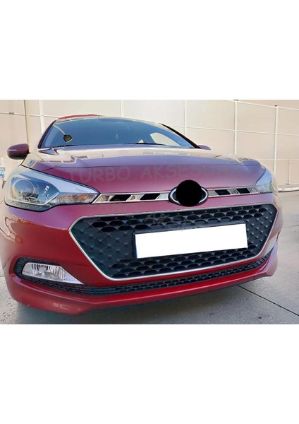 Hyundai I20 Ön Panjur - Krom, Desenli Model (2 Parça) | Hb (2014-2017)