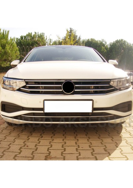 Vw Passat B8 Ön Tampon Çıtası - Krom (1 Parça) | Sd/sw (2019+)