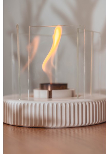Twıst-Fire V.2 Beton Şömine + 1 Litre Tabart Fire Şömine Yakıtı modelleri